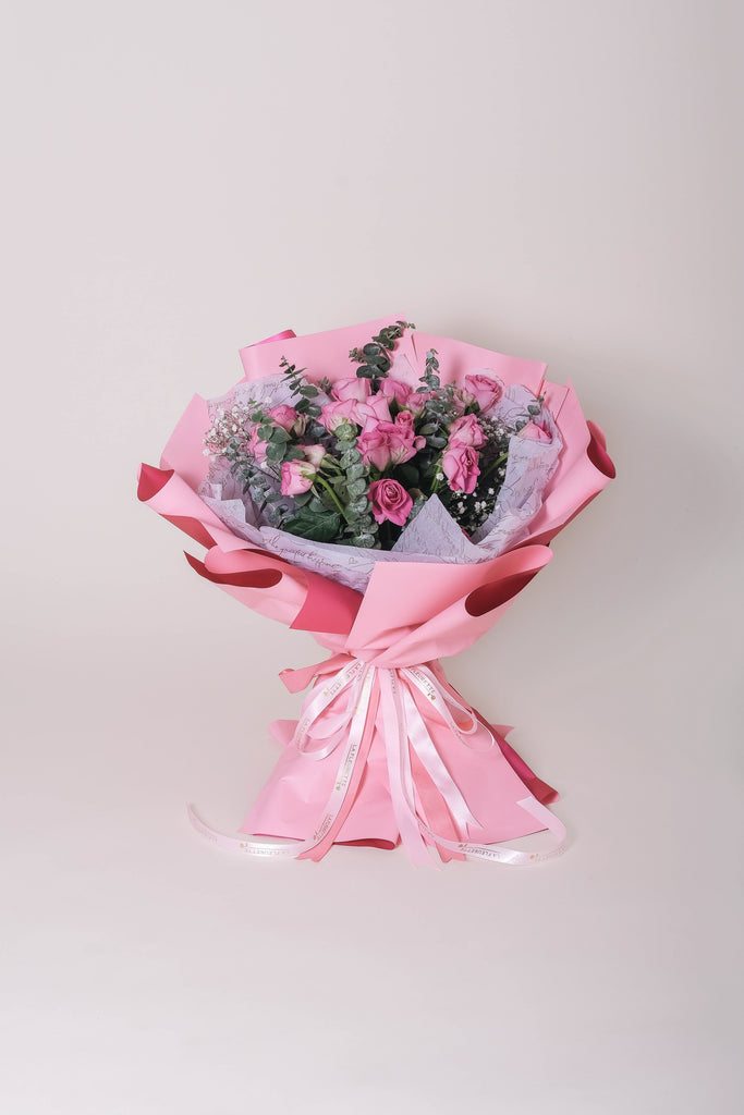 A Graceful Heart - Pink Bangkok or China Roses