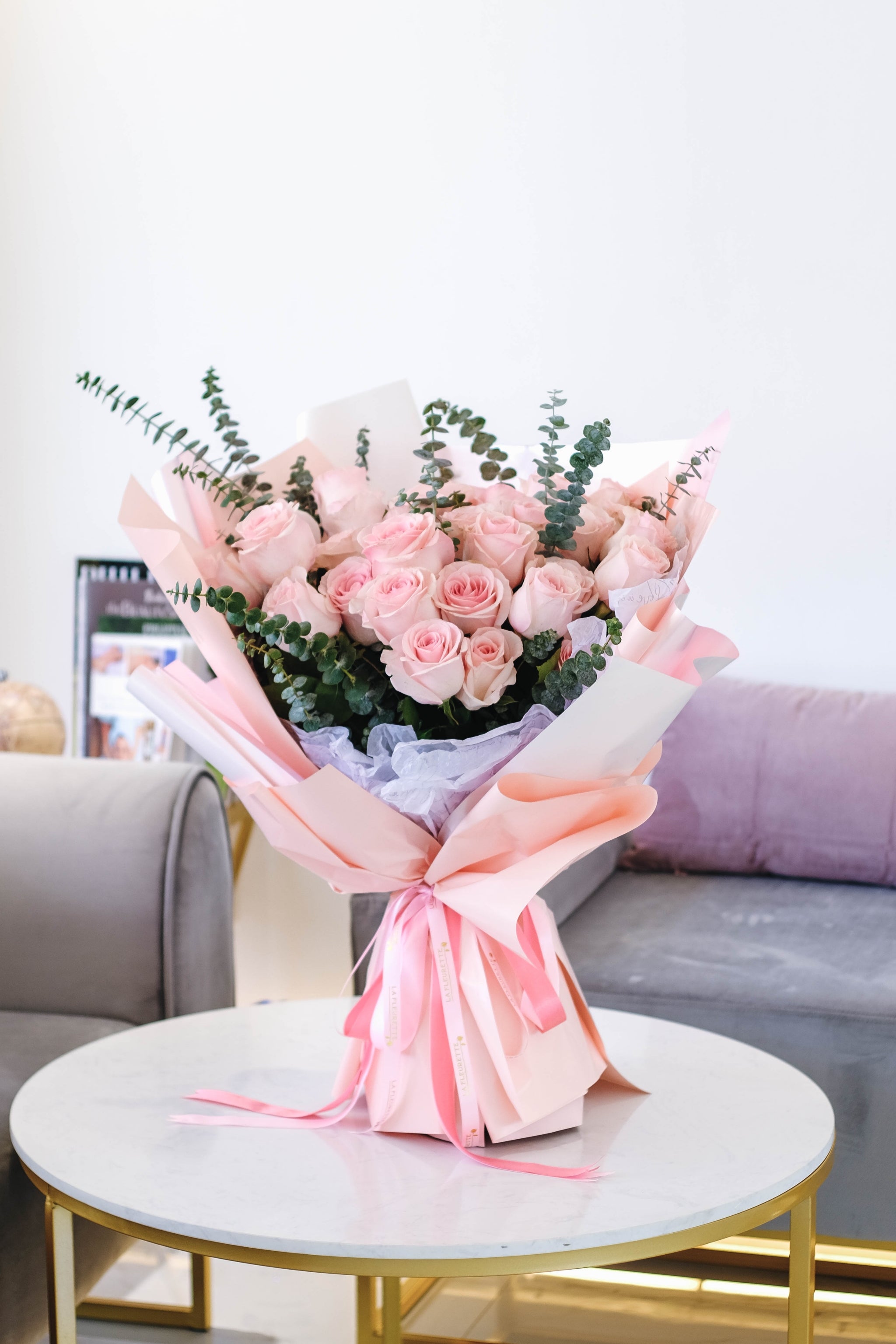 Sincerity - Pink Ecuadorian Roses – La Fleurette Manila